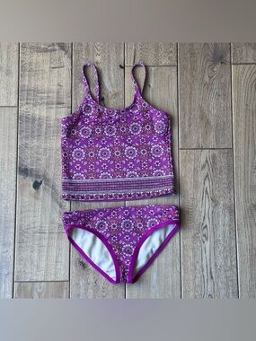 Pink Chicken Tankini Swimsuit size 6